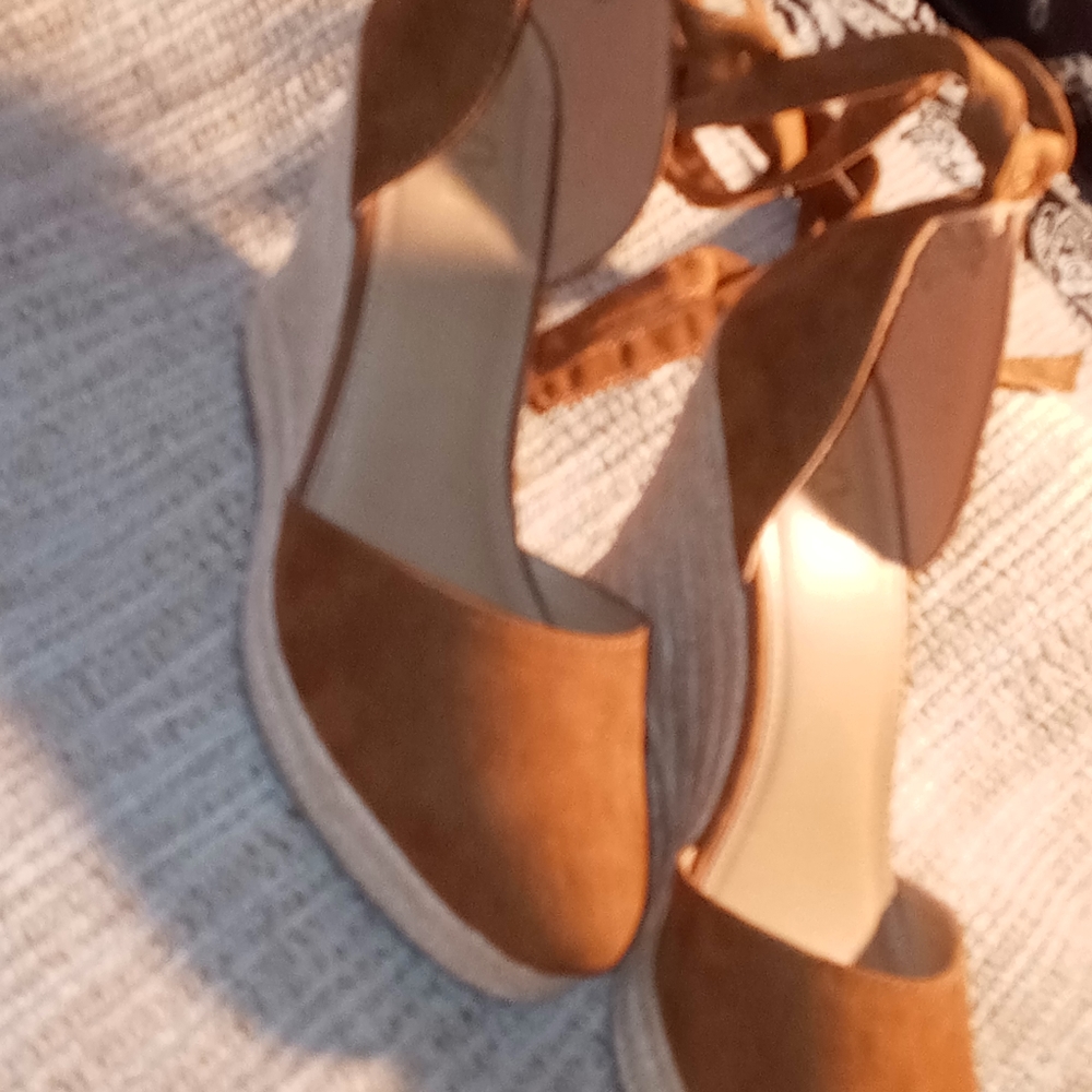 Brash wedges worn once